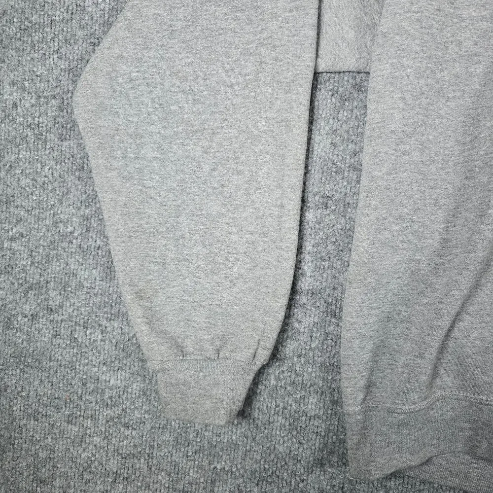 UCLA Bruin Basic Threads Men's Crew Neck Sweater - Script Print - Gray - Large - Picture 7 of 16